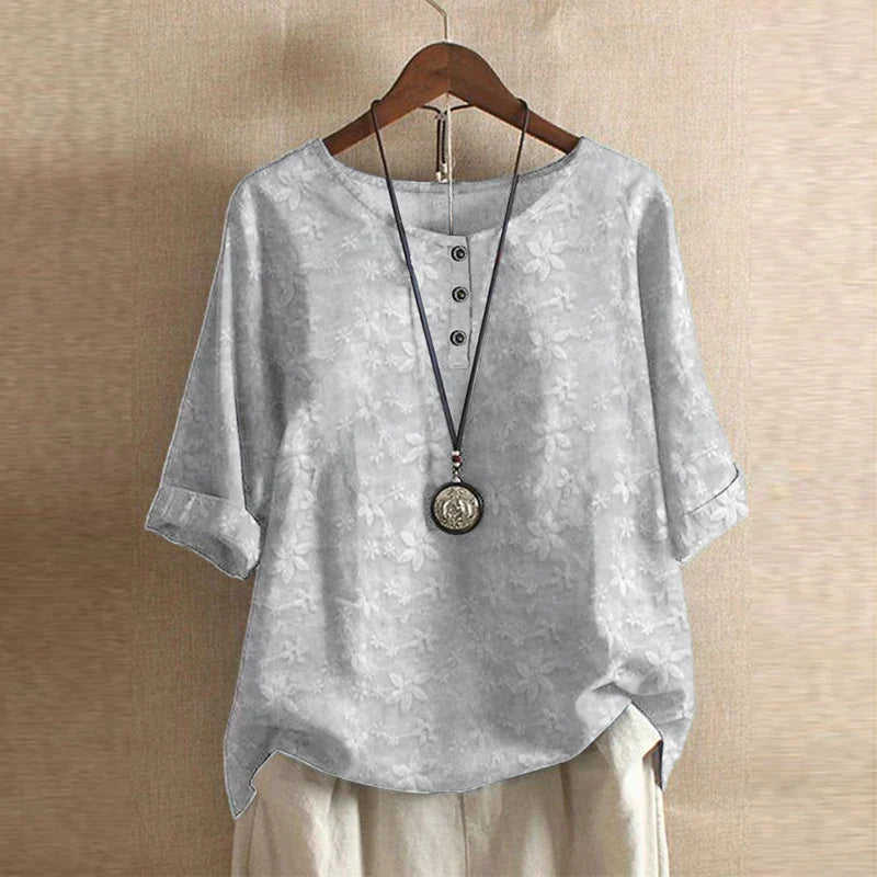 Raina | Casual Retro-geïnspireerde Blouse