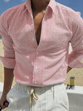 Bennett | Gestreepte Lange Mouwen Shirt