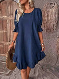 Sally | Zomerjurk met ruffles