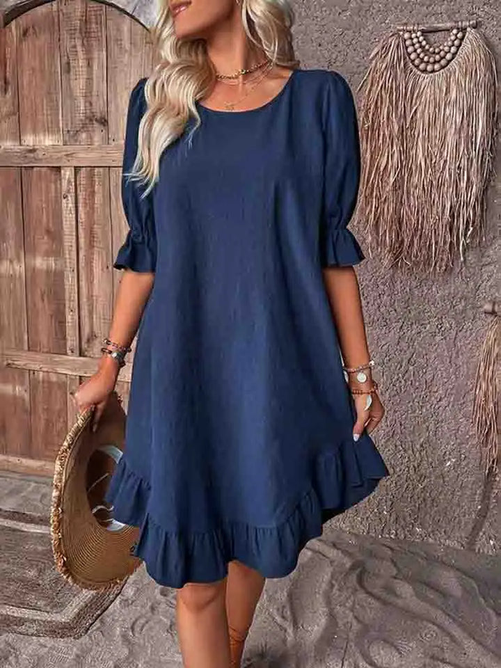 Sally | Zomerjurk met ruffles