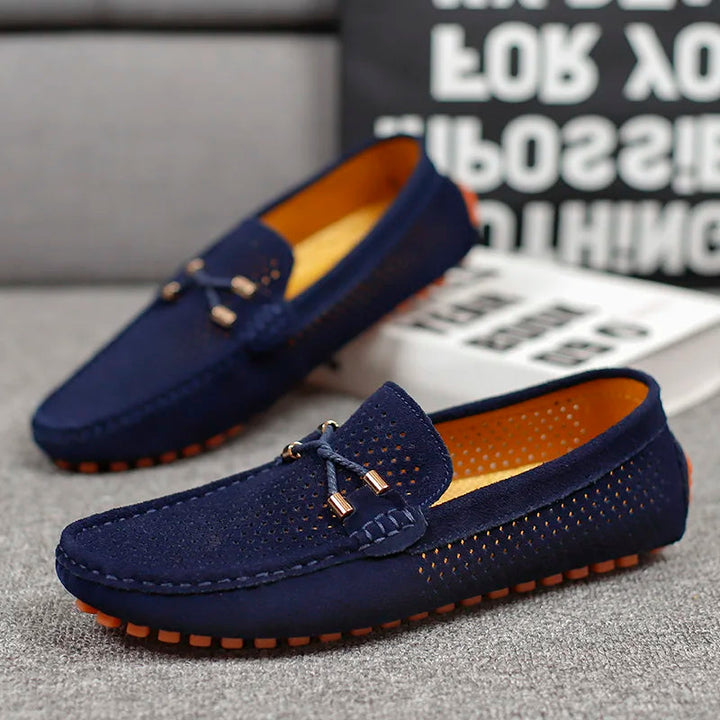 Owen | Klassieke Ademend Leren Loafers