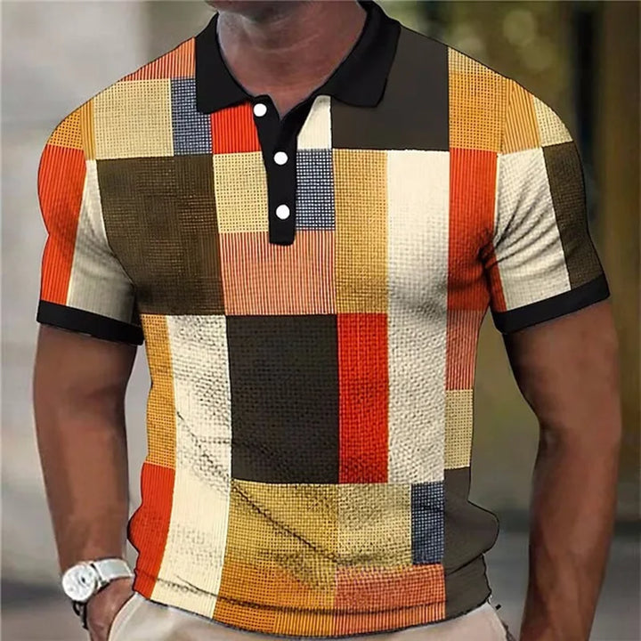 Kevin | Levendig Ruitpatroon Shirt