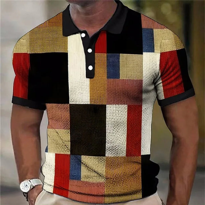 Kevin | Levendig Ruitpatroon Shirt