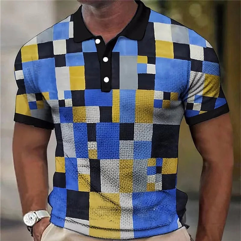 Kevin | Levendig Ruitpatroon Shirt