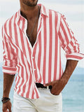 Bennett | Gestreepte Relaxed-Fit Casual Shirt