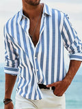 Bennett | Gestreepte Relaxed-Fit Casual Shirt