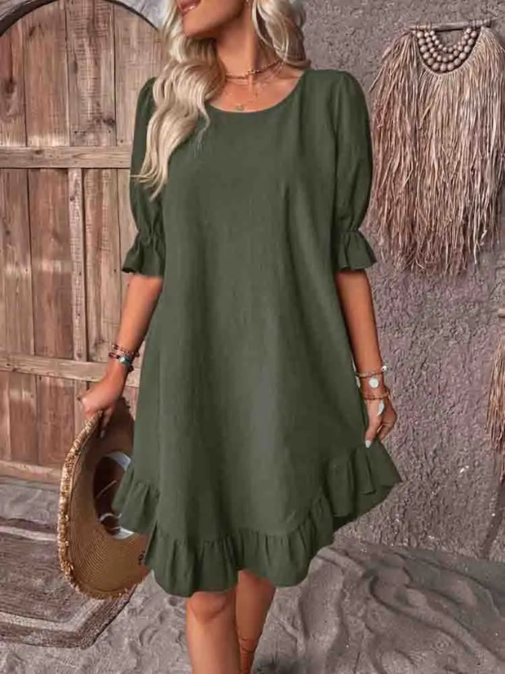 Sally | Zomerjurk met ruffles