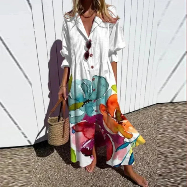 Rimmey | Elegante Wijde Boho Jurk
