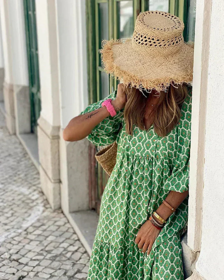Cora | Boho Maxi Jurk