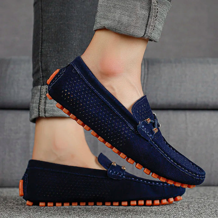 Owen | Klassieke Ademend Leren Loafers