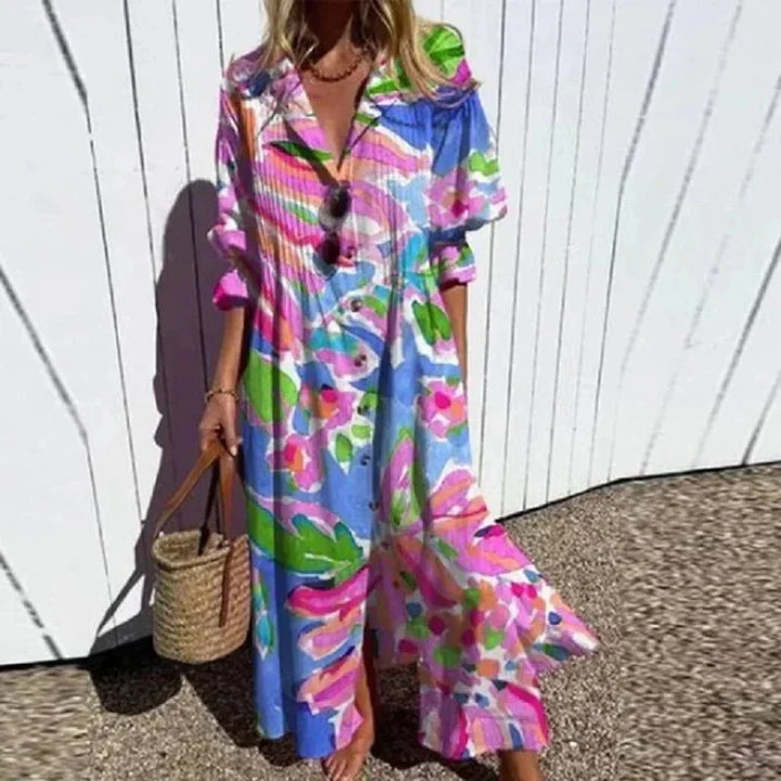 Rimmey | Elegante Wijde Boho Jurk