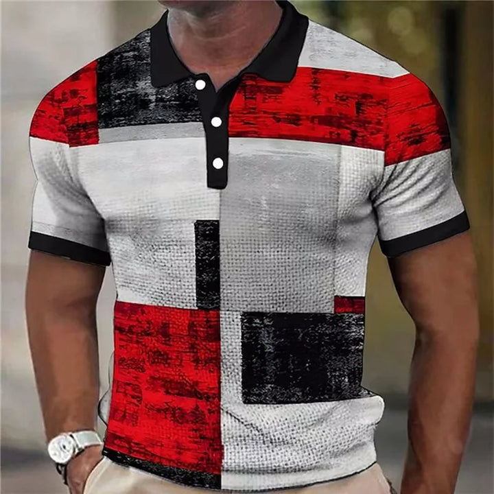 Kevin | Levendig Ruitpatroon Shirt