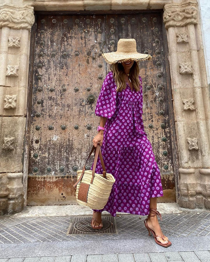 Cora | Boho Maxi Jurk