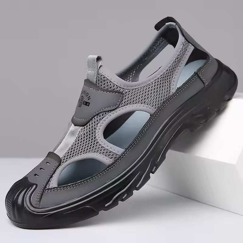 Roland | Premium Slip-On Gesloten Teen Sandalen