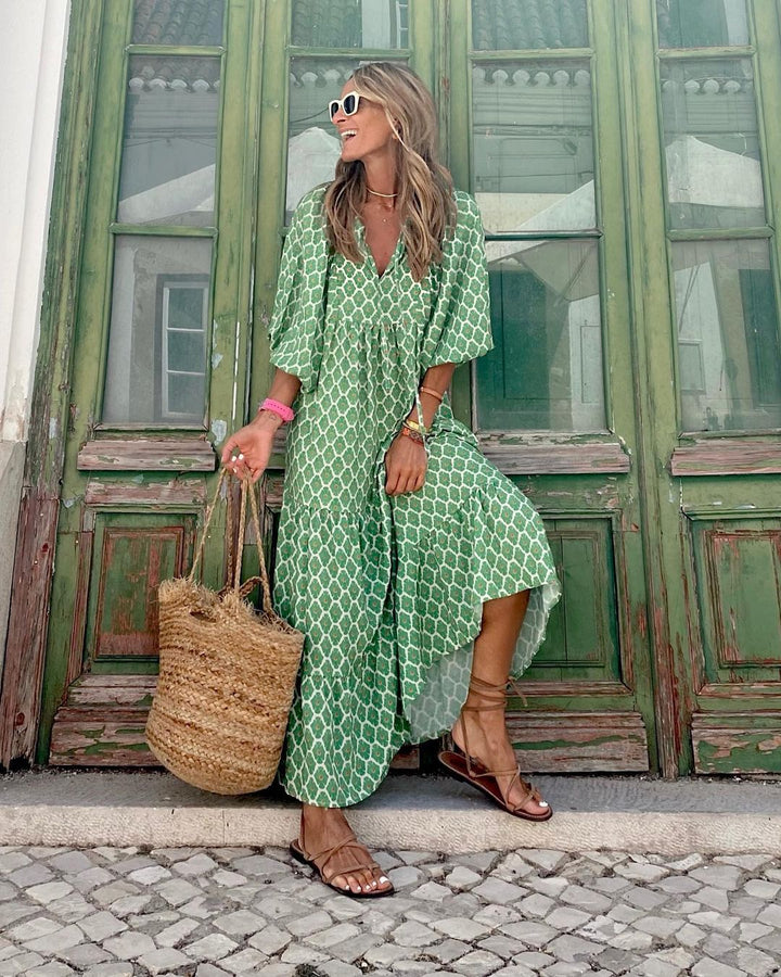 Cora | Boho Maxi Jurk