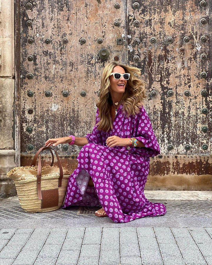 Cora | Boho Maxi Jurk
