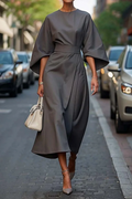 Rachel | Elegante Lantaarnmouwen Jurk