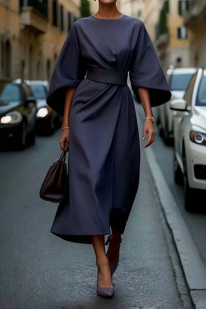 Rachel | Elegante Lantaarnmouwen Jurk