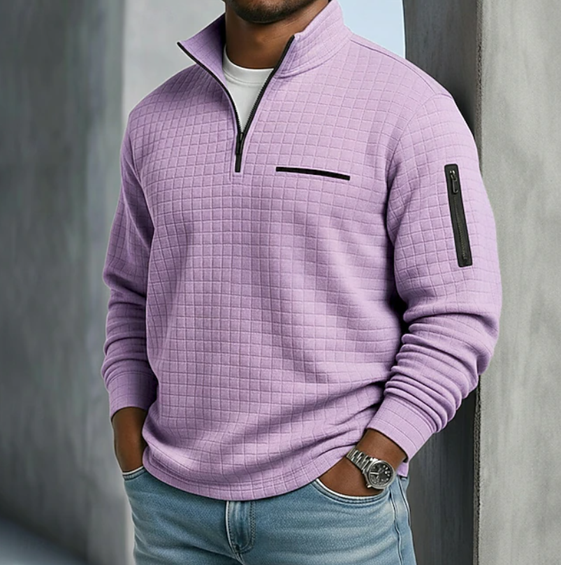 Beckham | Casual Lange Mouwen Wafel Shirts