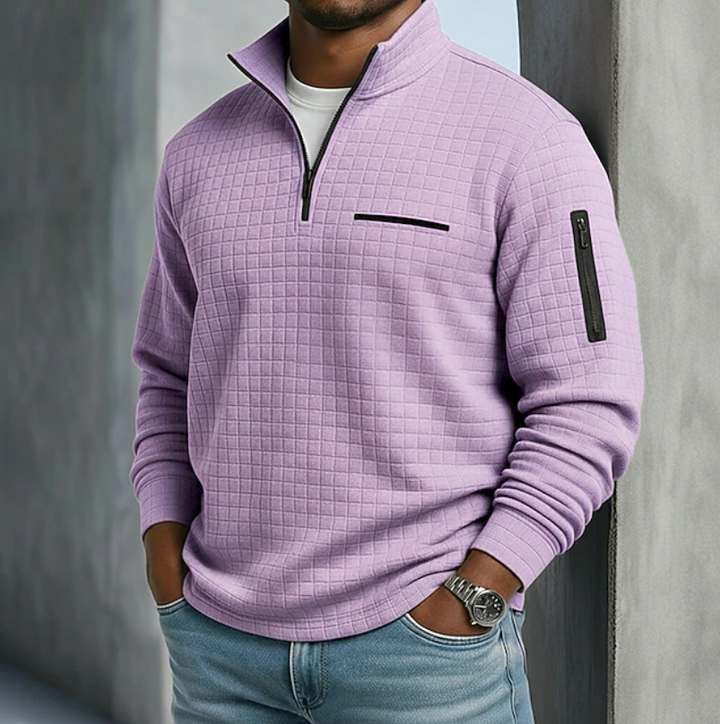 Beckham | Casual Lange Mouwen Wafel Shirts