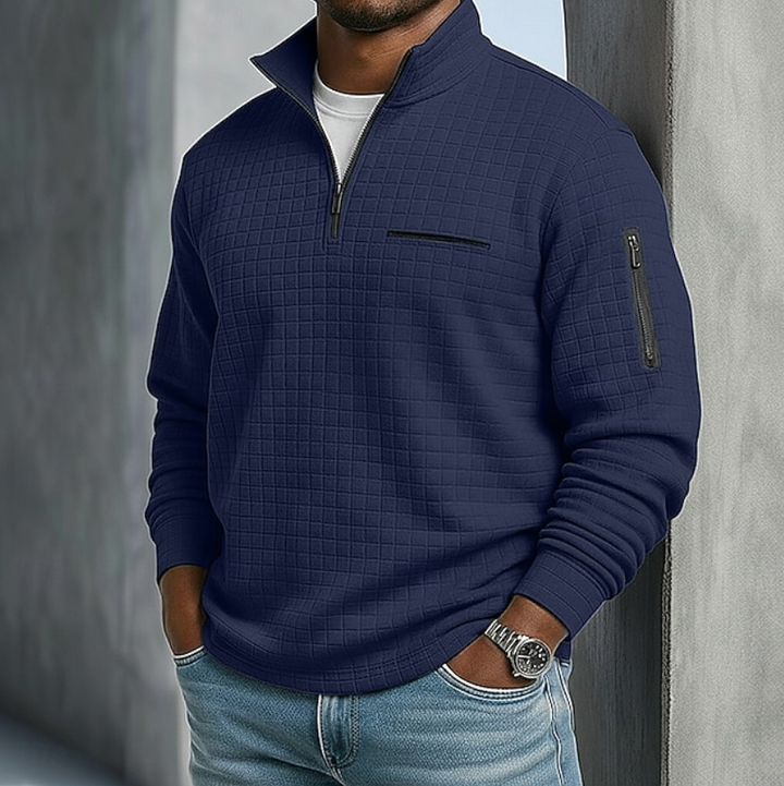 Beckham | Casual Lange Mouwen Wafel Shirts