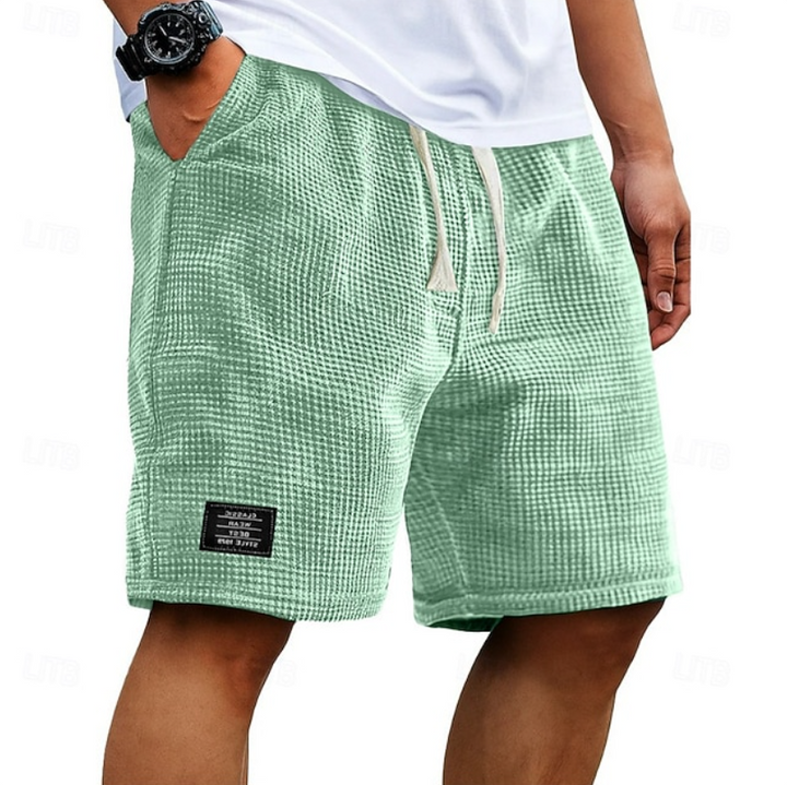 Steven | Casual Wafel Zomer Shorts