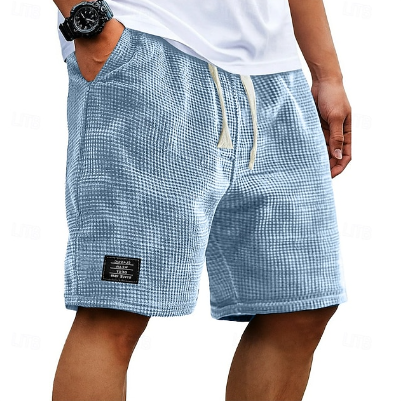 Steven | Casual Wafel Zomer Shorts