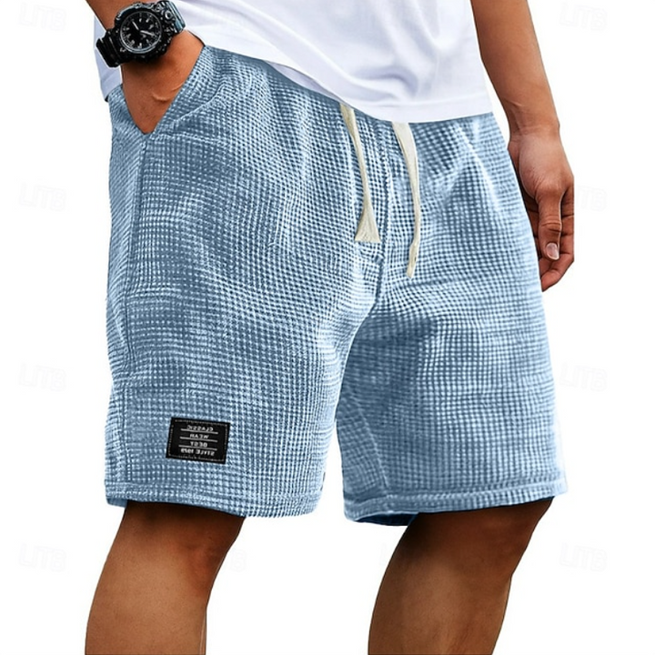 Steven | Casual Wafel Zomer Shorts