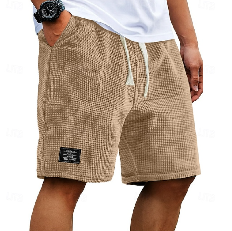 Steven | Casual Wafel Zomer Shorts