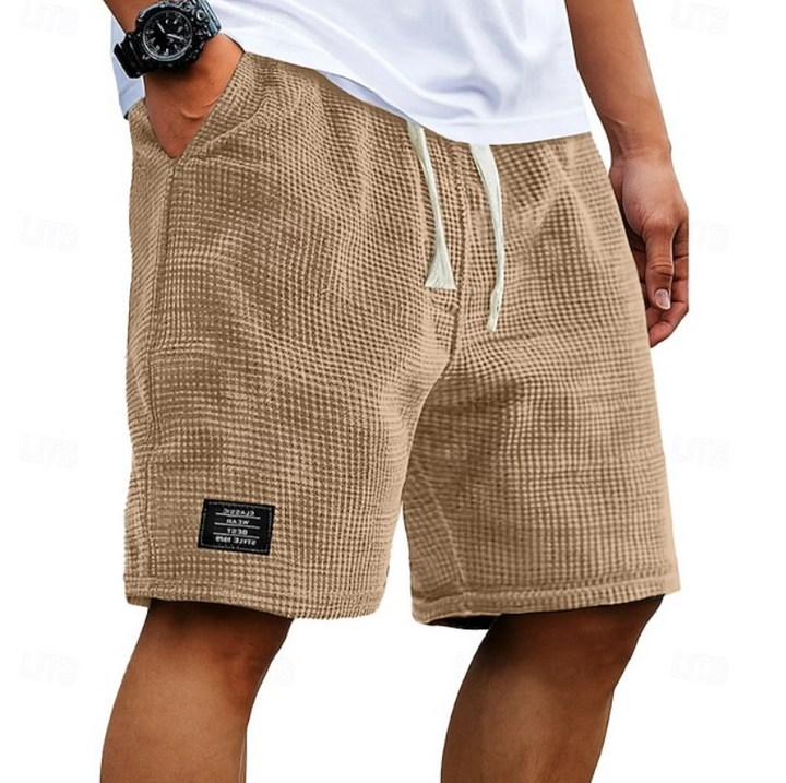 Steven | Casual Wafel Zomer Shorts