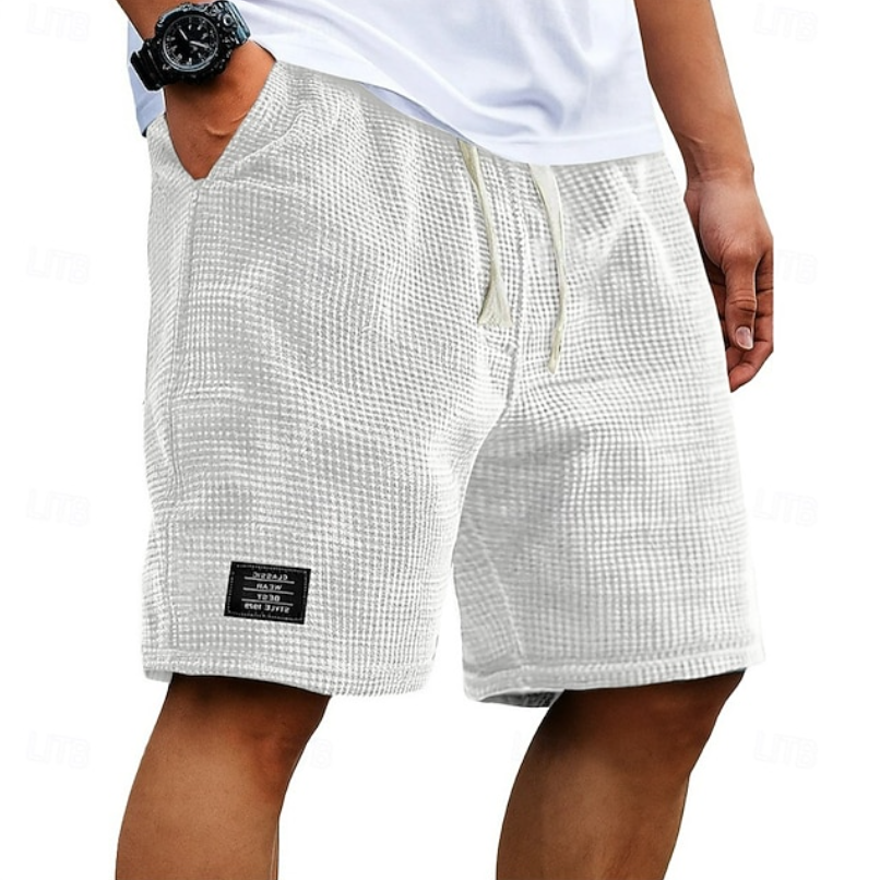 Steven | Casual Wafel Zomer Shorts