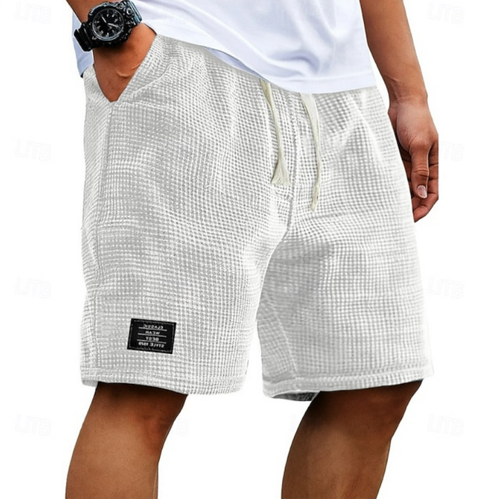 Steven | Casual Wafel Zomer Shorts