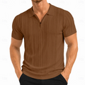 Warren | Textured Slim Fit Polo Shirt