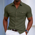 Nathaniel | Op maat gemaakte zakknopen shirt