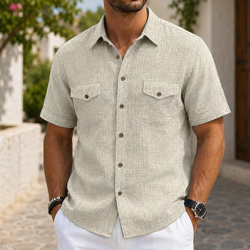 Warren | Ontspannen Korte Mouwen Shirt