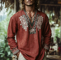 Sebastian | Geborduurd Resort Shirt