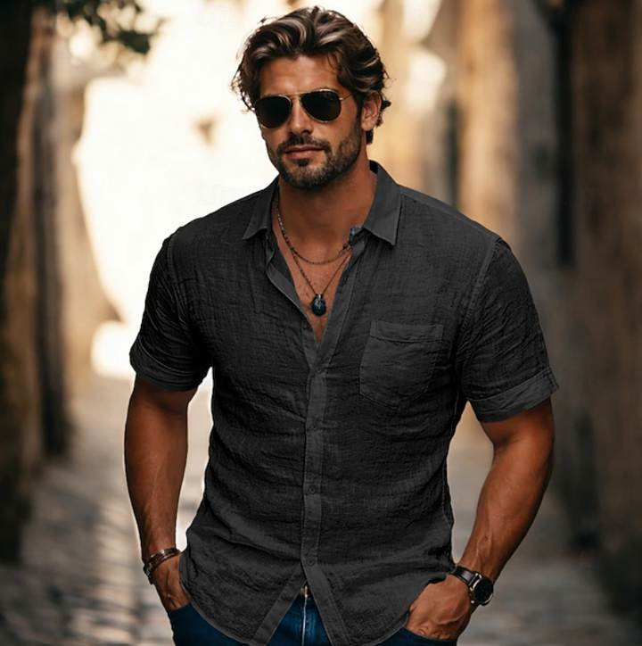 Bradley | Ontspannen Korte Mouwen Shirt