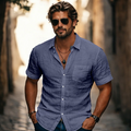 Bradley | Ontspannen Korte Mouwen Shirt