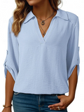 Sandra | Relaxed V-Hals Blouse