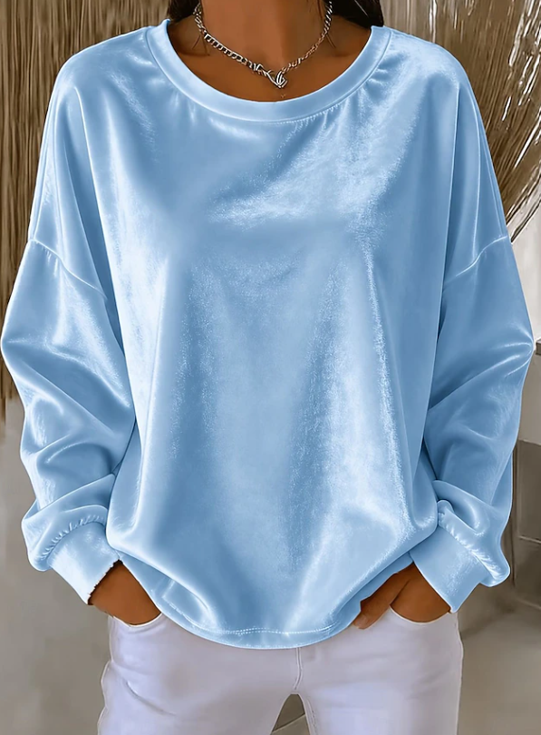 Olivia | Relaxed Lange Mouw Blouse