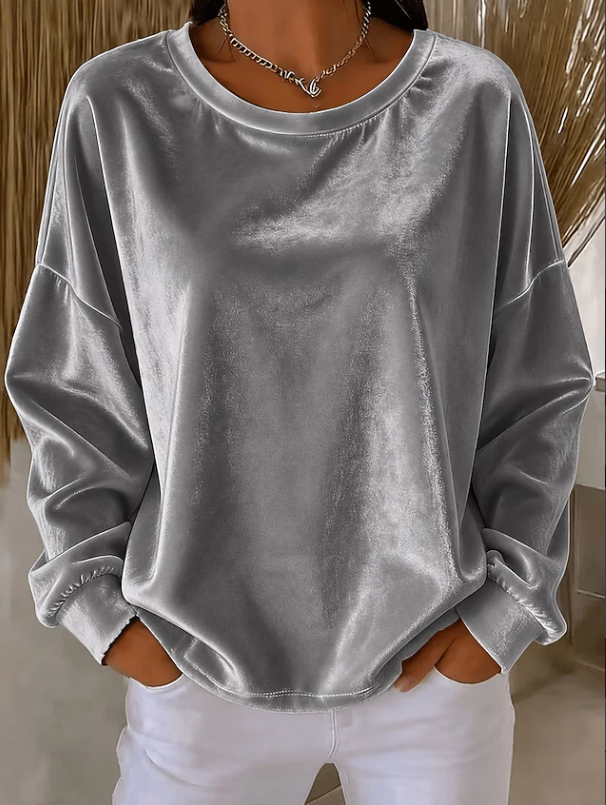 Olivia | Relaxed Lange Mouw Blouse