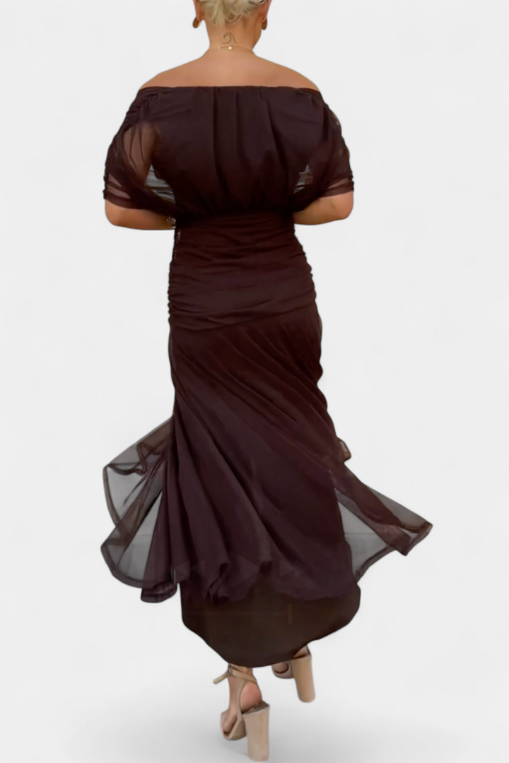 Sophia | Elegante Off-Shoulder Jurk