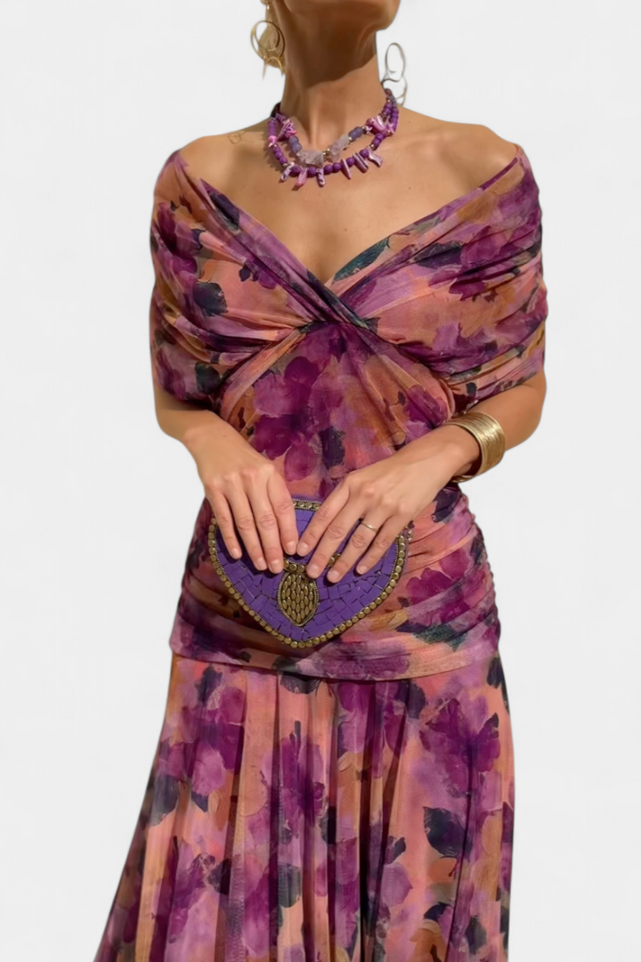 Sophia | Elegante Off-Shoulder Jurk
