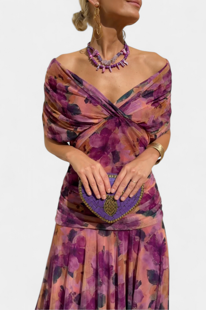 Sophia | Elegante Off-Shoulder Jurk