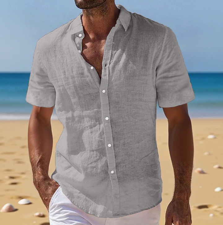 Julian | Ontspannen Korte Mouwen Zomer Shirt