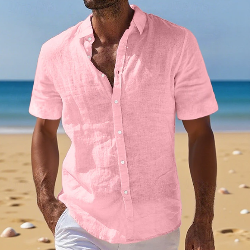 Julian | Ontspannen Korte Mouwen Zomer Shirt
