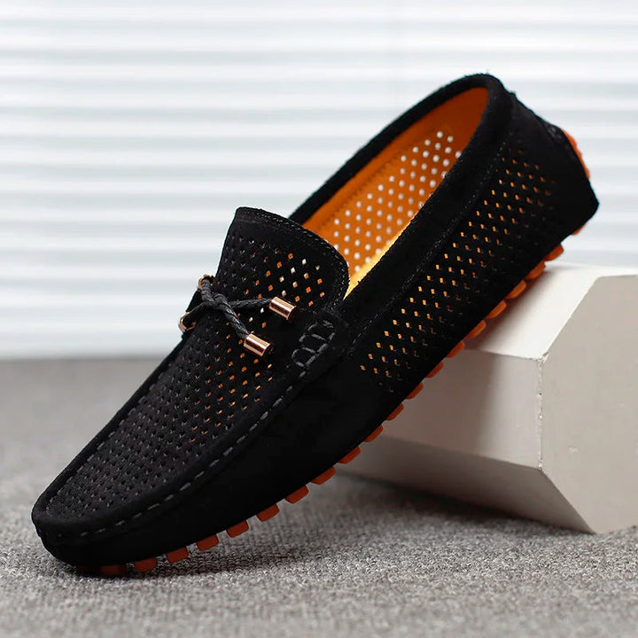 Owen | Klassieke Ademend Leren Loafers