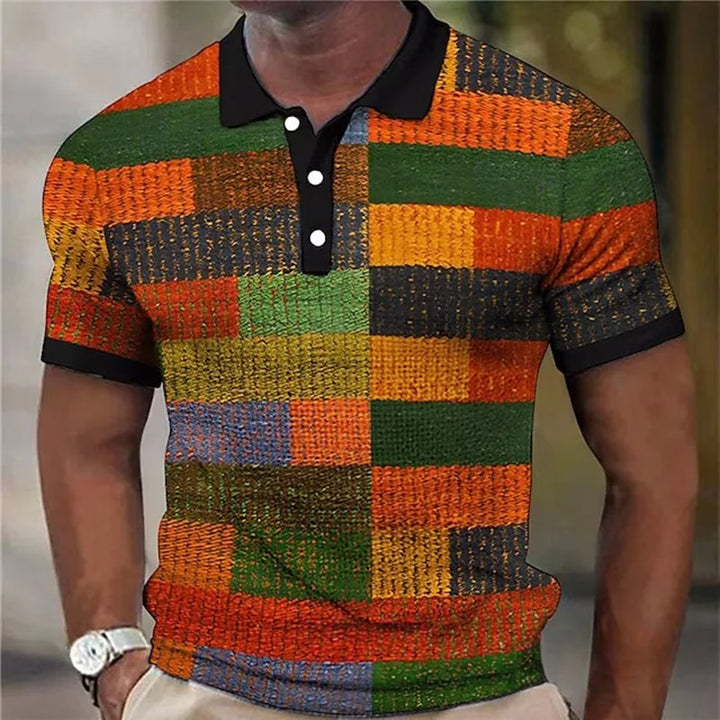 Kevin | Levendig Ruitpatroon Shirt