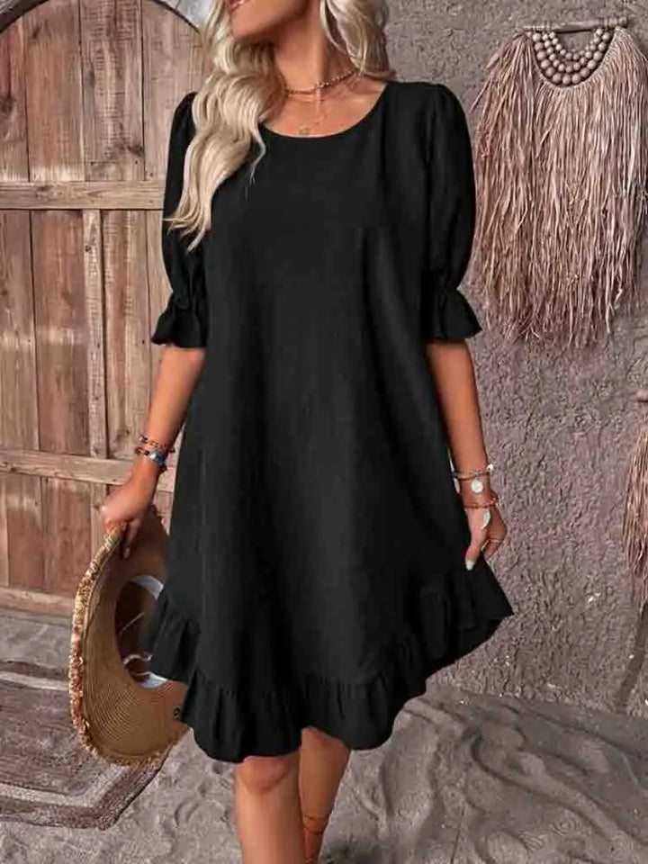 Sally | Zomerjurk met ruffles