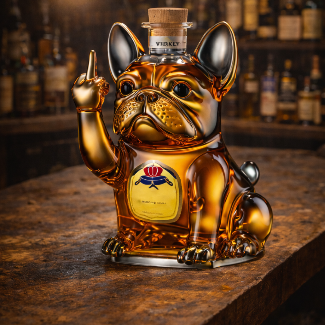 Dean | Whiskyfles Hond Ontwerp